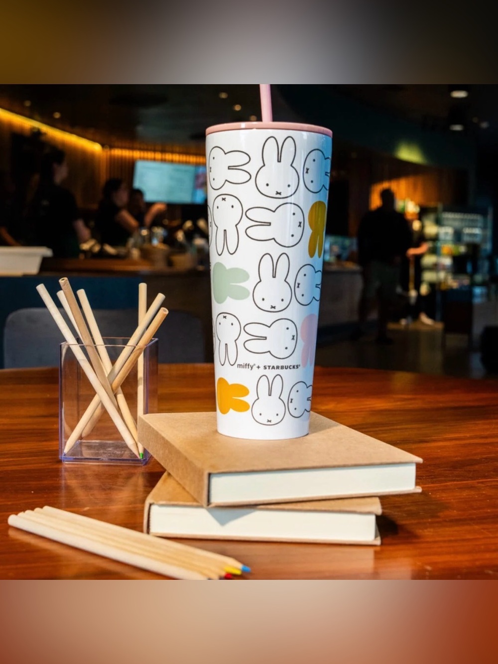 Miffy x Starbucks 26 ounces stainless steel cup • NWT